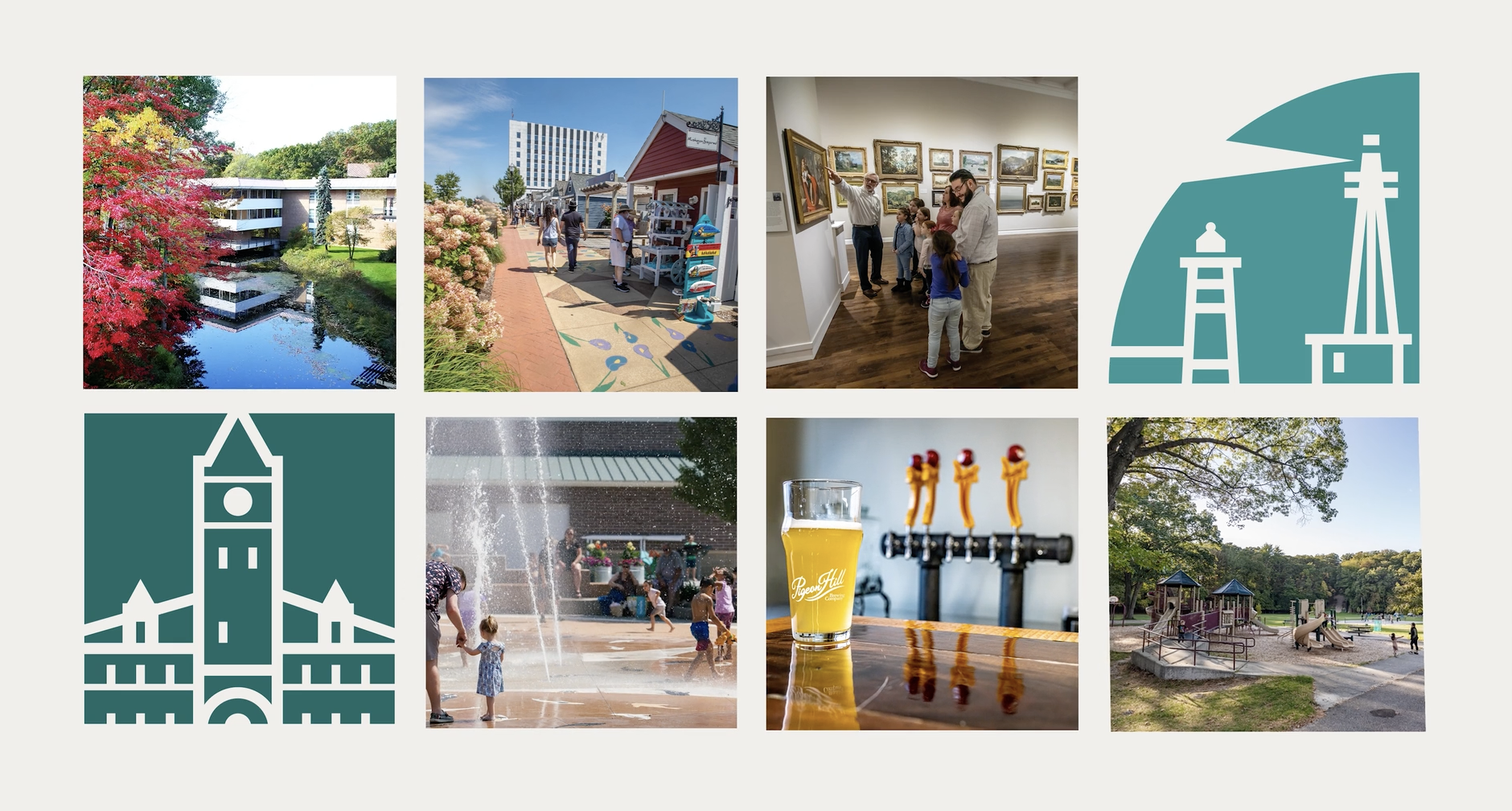 city of muskegon logo reveal kindred marketing